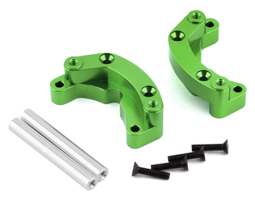 ST Racing Concepts 9460G Traxxas Drag Slash Aluminum Rear Wheelie Bar Mount (Green)