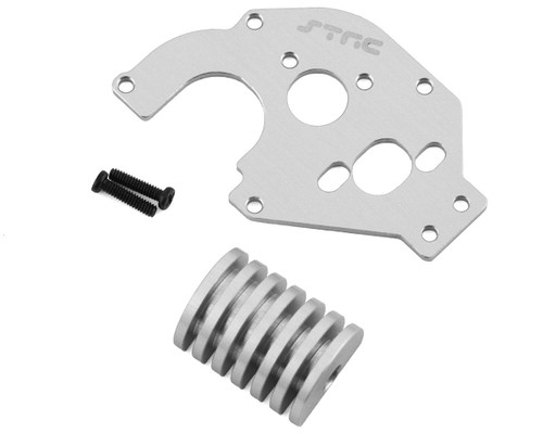 ST Racing Concepts Axial SCX24 Aluminum Motor Plate w/Heatsink (Silver)