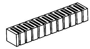 Woodland Scenics ST1408 Sub Terrain, Riser, 2"