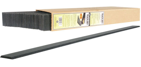 Woodland Scenics ST1462 N Scale Roadbed, 2' Track-Bed Strips