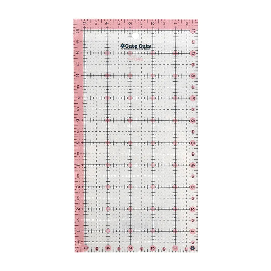 Lori Holt - Cute Cuts Ruler Rectangle 5-1/2 in x 10-1/2