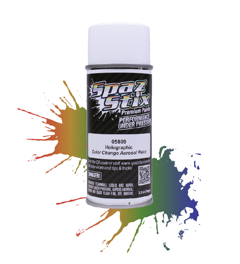 Spaz Stix SZX05809 Color Change Aerosol Paint, Holographic, 3.5oz Can