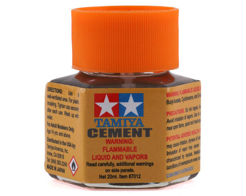 Tamiya Plastic Cement, 20ml Bottle