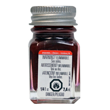 TES1529TT TESTORS Enamel 1/4 oz Metal Flake Red
