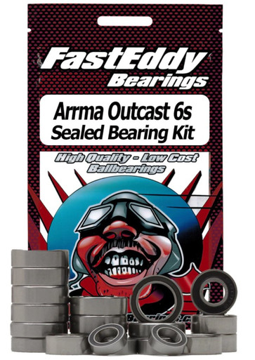 TFE4495 FAST EDDY BEARINGS Arrma Outcast 6S Sealed Bearing Kit