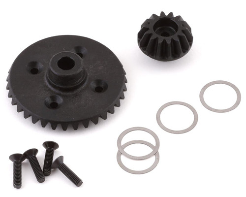 Team Losi Racing 332083 Ring and Pinion, Composite (Center Diff Only): 22X-4
