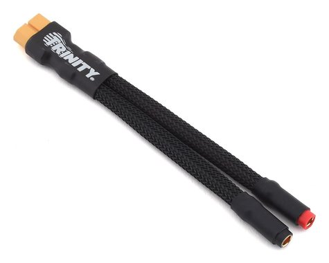 Pro Jumper Lead-XT60 Female to 4MM FEMALE BULLETS BLACK