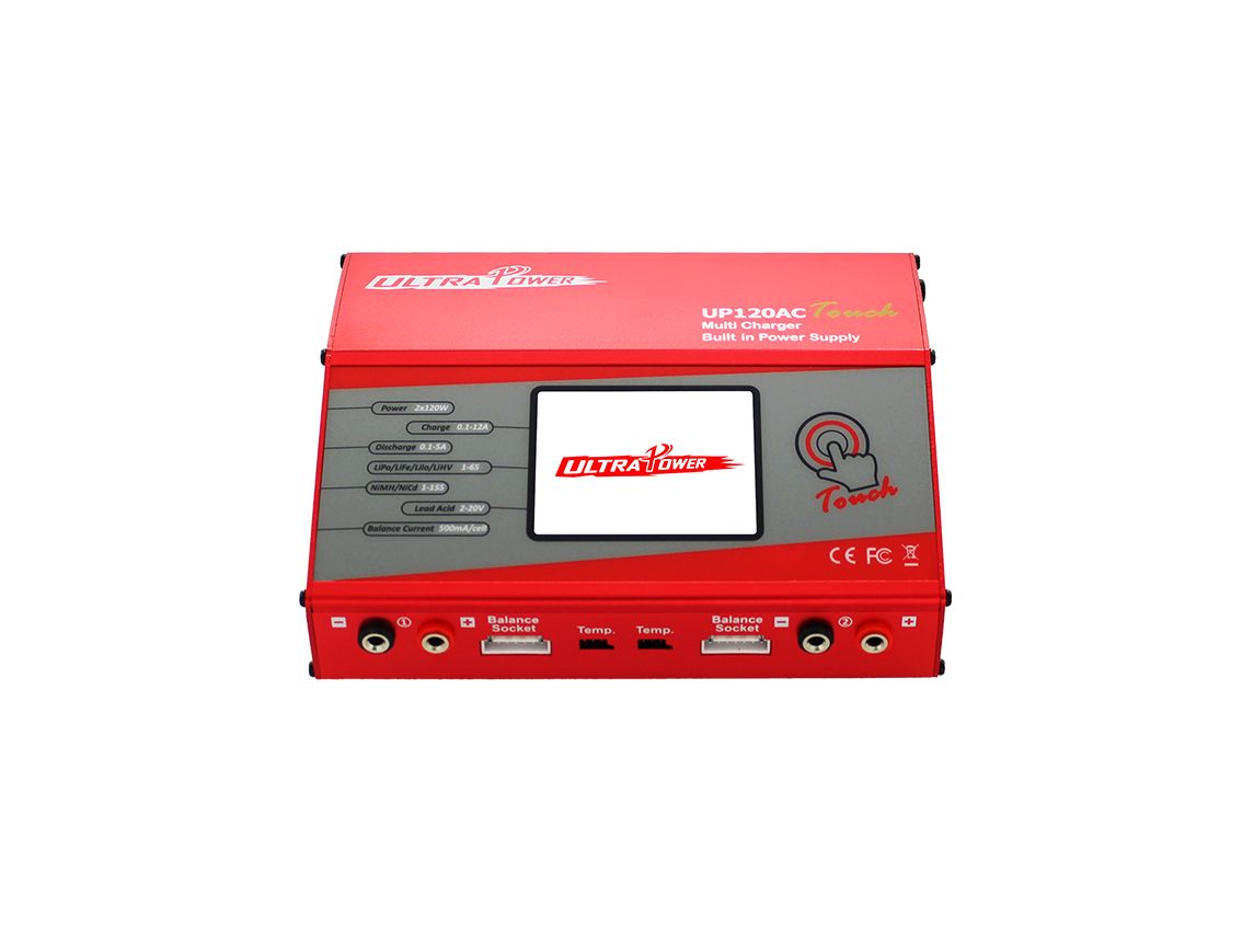 UP120AC Dual Touch Multi-Chemistry AC/DC Charger