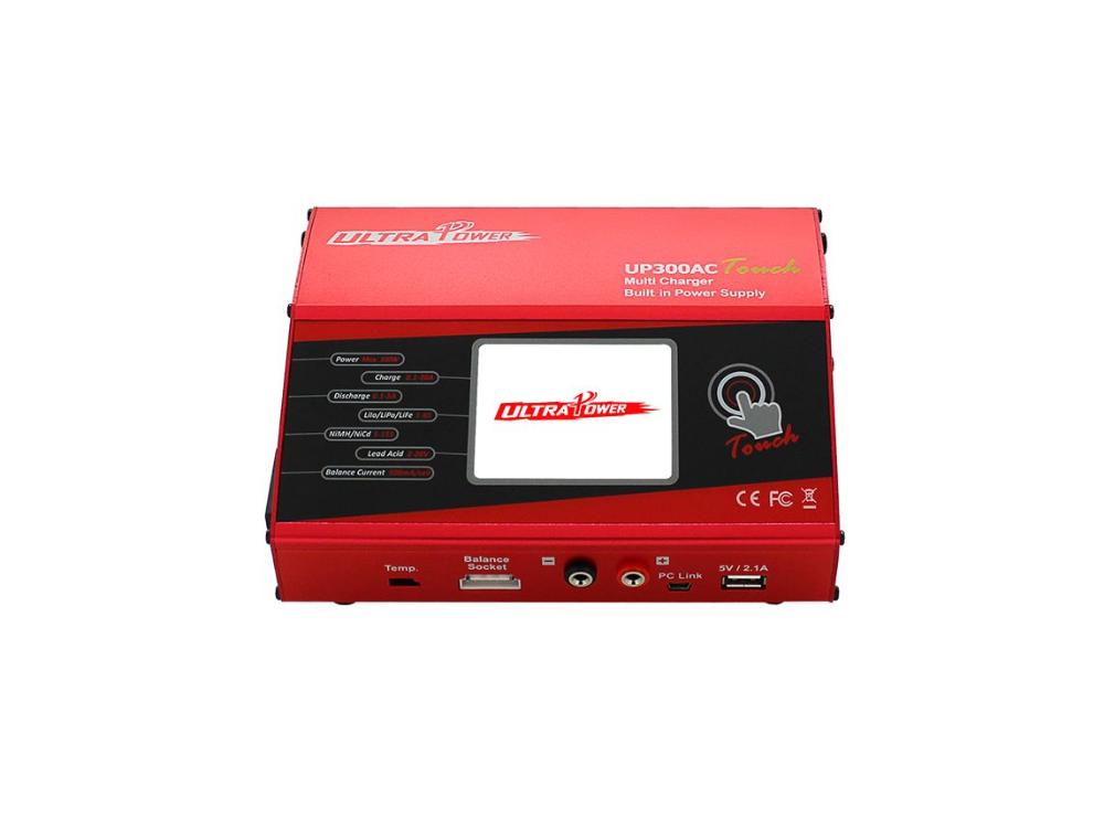 Ultra Power UP300ACT UP300AC Touch 300W Multi- Chemistry AC/DC Charger (UP300ACT)
