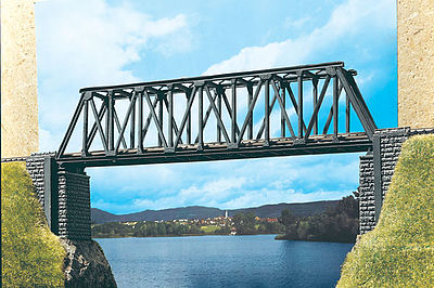 Vollmer 47801 N Scale Box Girder Bridge - Kit -- 8-7/8 x 1-5/8" 22.5 x 4cm
