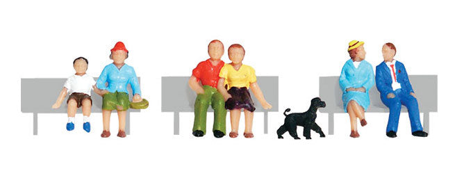 Woodland Scenics A1834 HO Scale Figures