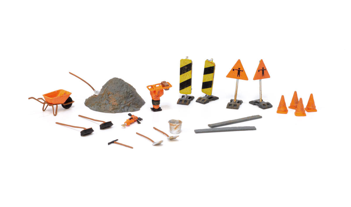 Woodland Scenics A1851 HO Scale Figures - Road Crew Details