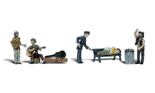 Woodland Scenics A1916 HO Scale Figures