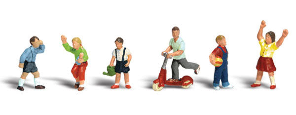 Woodland Scenics A2182 N Scale Figures - Children