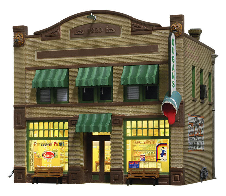 Woodland Scenics BR4943 N Scale Built Up Structure - Dugan's Paint Store
