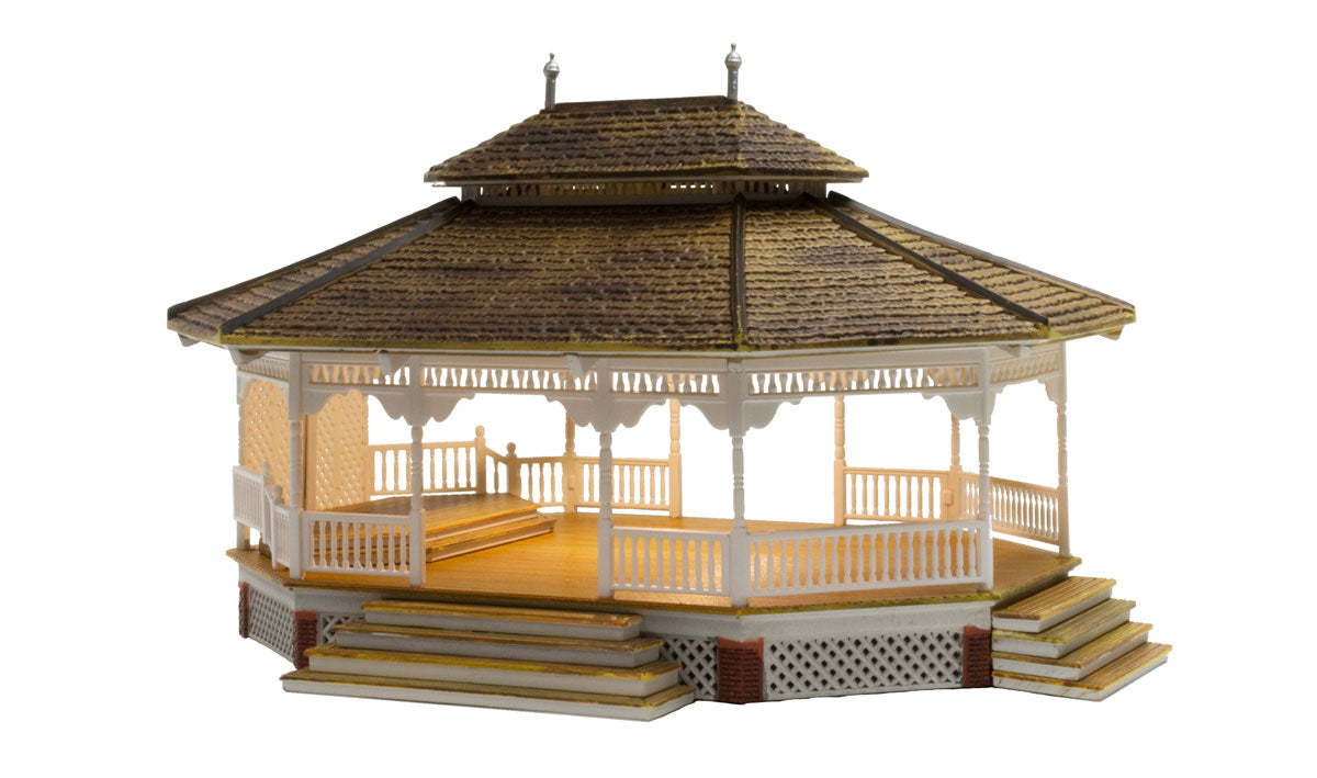 Woodland Scenics BR5035 HO Scale Built Up Structure - Grand Gazebo