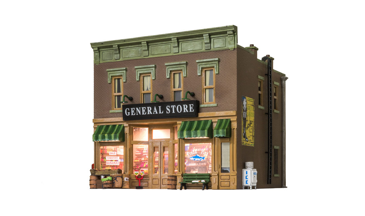 Woodland Scenics BR5841 O Scale Built Up Structure - Lubener's General Store