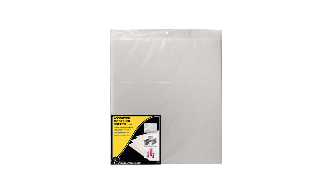 Woodland Scenics C1177 Modeling Sheets, Assorted