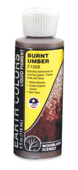Woodland Scenics C1222 Earth Color - Burnt Umber