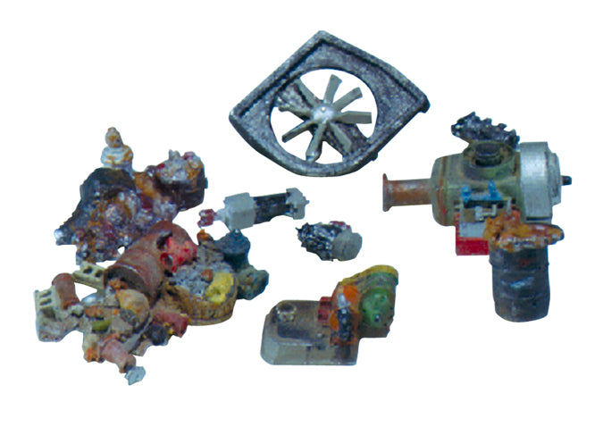 Woodland Scenics D225 HO Scale Scenic Details - Industrial Junk