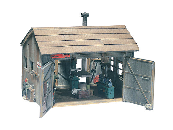 Woodland Scenics D240 HO Scale Scenic Details - Tucker Bros Machine Shop Kit