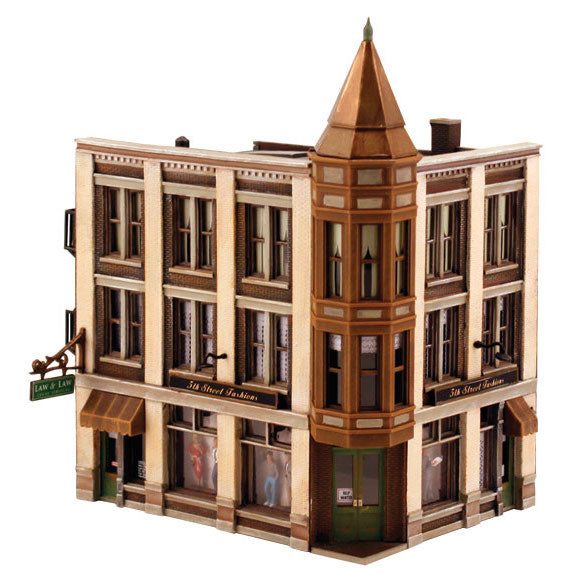 Woodland Scenics DPM Select 12800 HO Scale Corner Dept Store