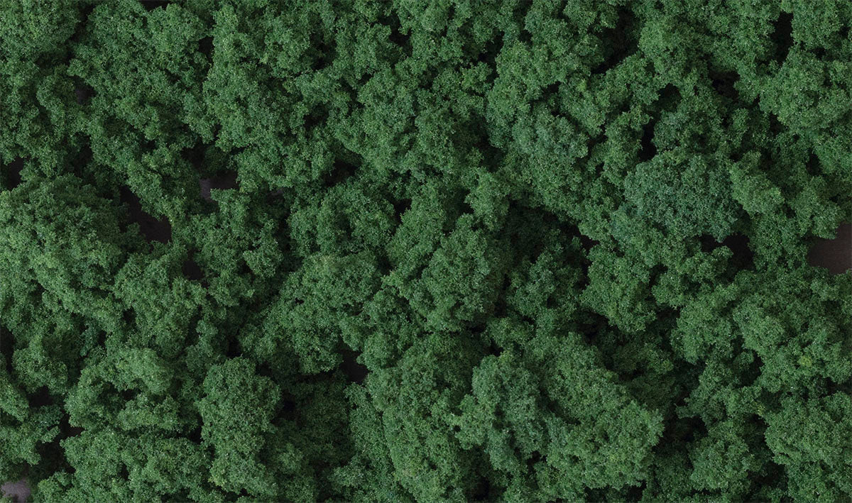 Woodland Scenics FC184 Clump Foliage - Dark Green