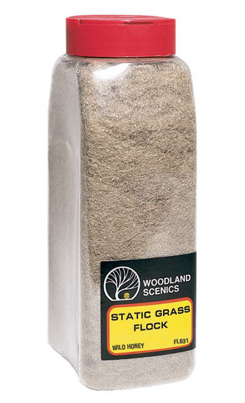 Woodland Scenics FL631 Static Grass Flock Shaker - Wild Honey