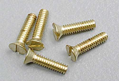 Woodland Scenics H846 Hob-Bits 0-80 1/4" Flat Head Machine Screw