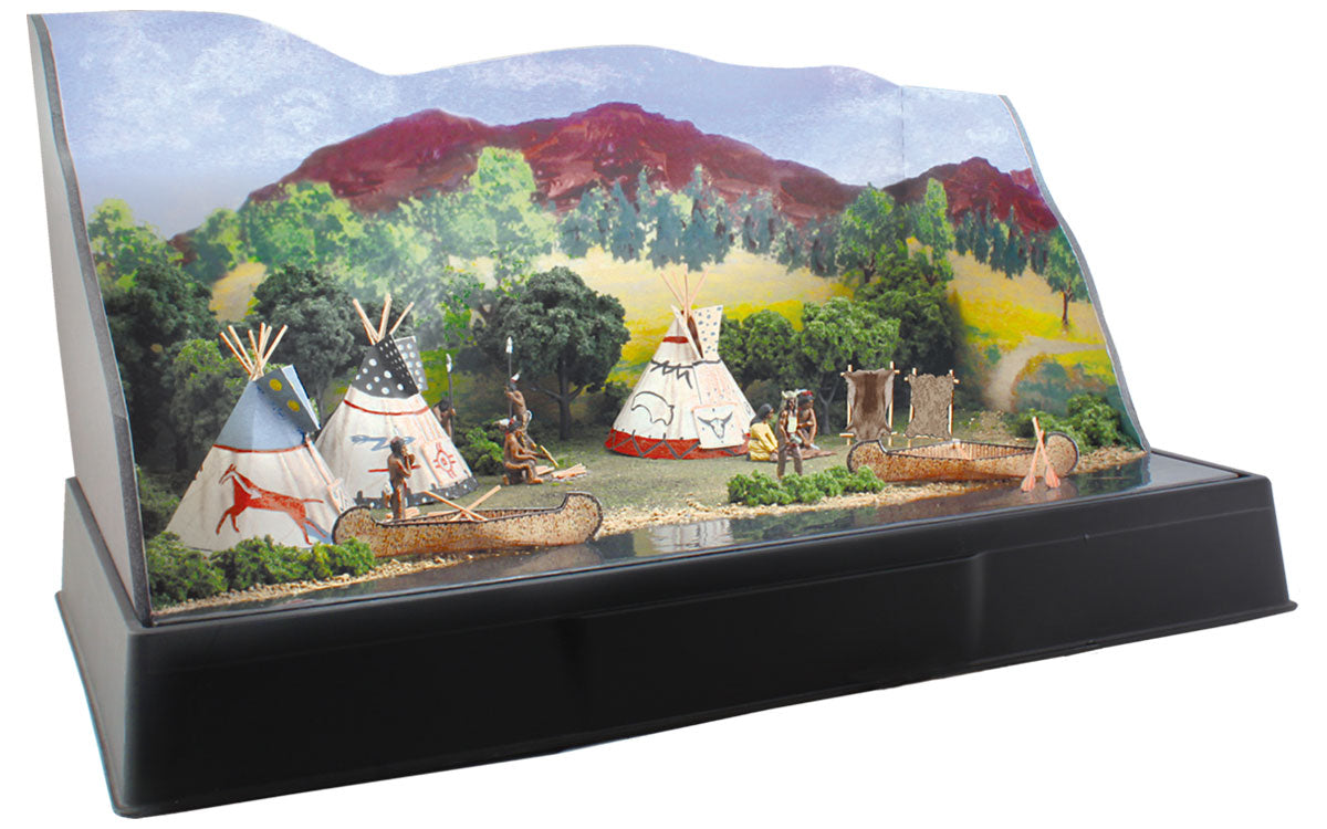 Woodland Scenics SP4133 Scene-A-Rama Teepee Village Kit
