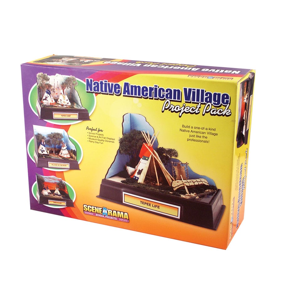 Woodland Scenics SP4280 Scene-A-Rama Village Project Pack