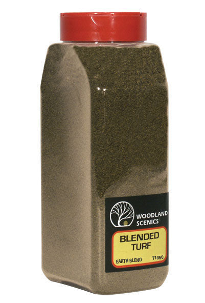 Woodland Scenics T1350 Blended Turf Shaker, Earth