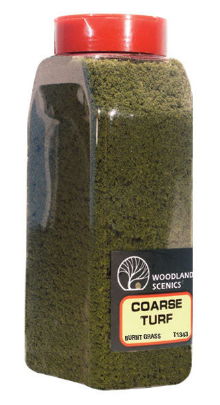 Woodland Scenics T1362 Coarse Turf Shaker, Burnt Grass