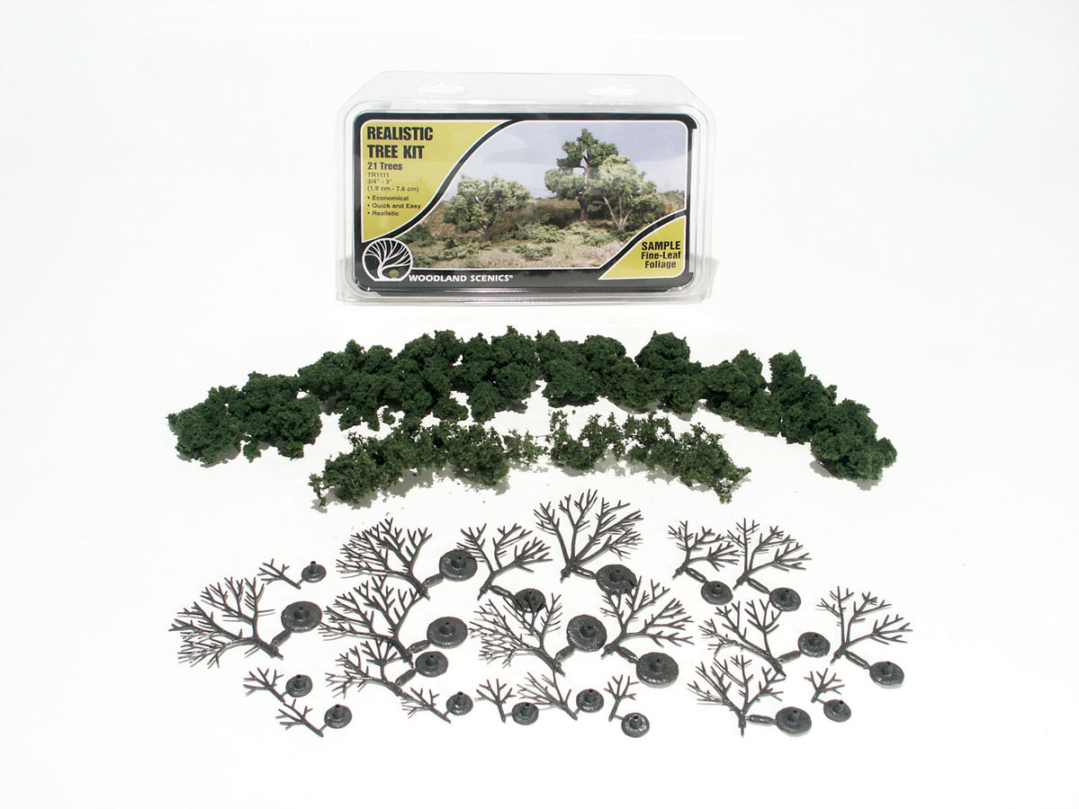 Woodland Scenics TR1111 Deciduous Tree Kit