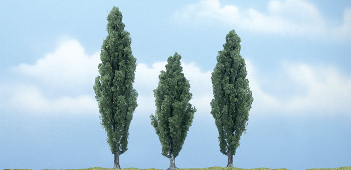 Woodland Scenics TR1611 Premium Poplar Tree, 4.75"/3.5"/4.25"