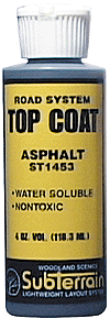 Woodland Scenics ST1453 Road System, Asphalt Top Coat