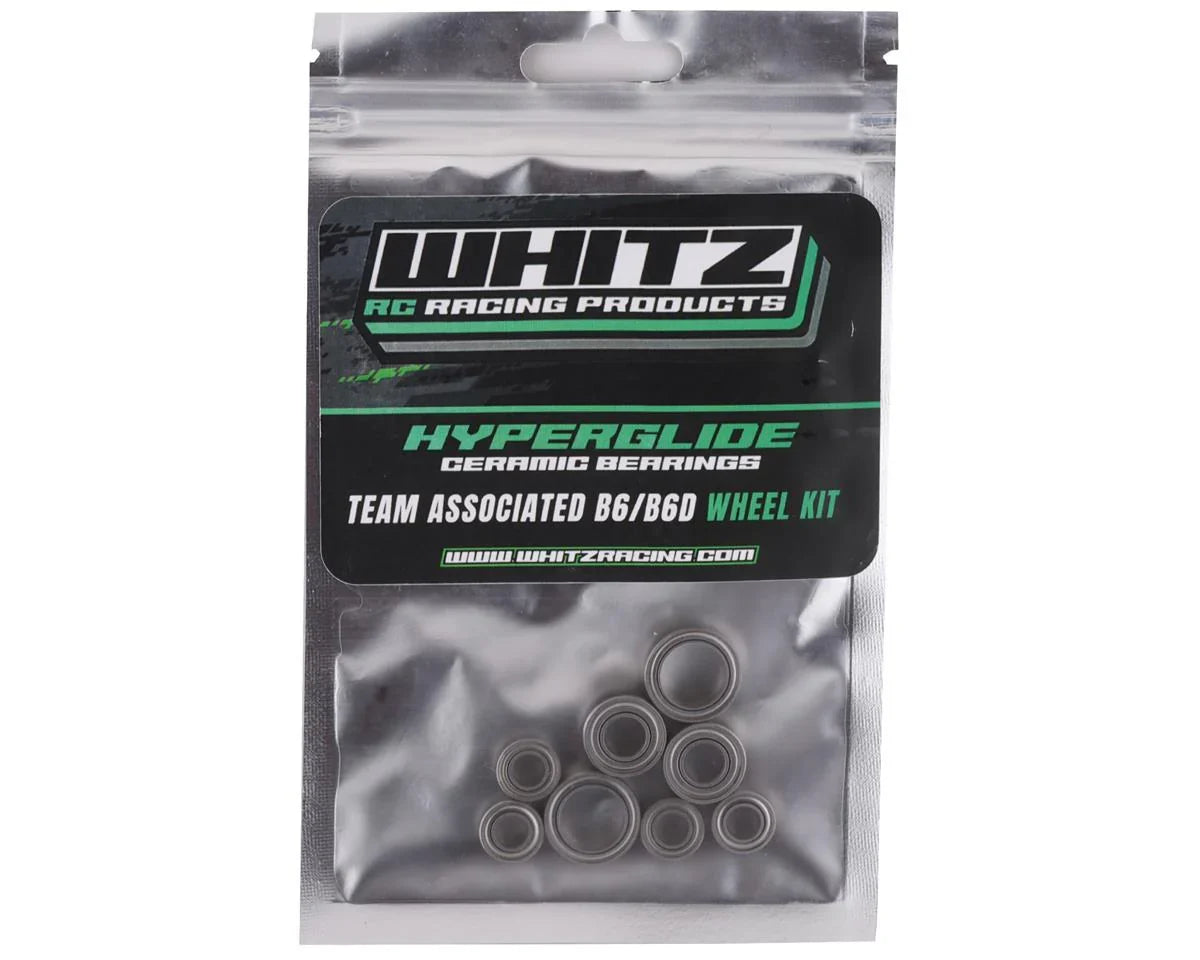 Whitz Racing Products Team Associated B6 / B6.1 HyperGlide Bearings - Wheel Kit, WRP-AEB6-HGWK