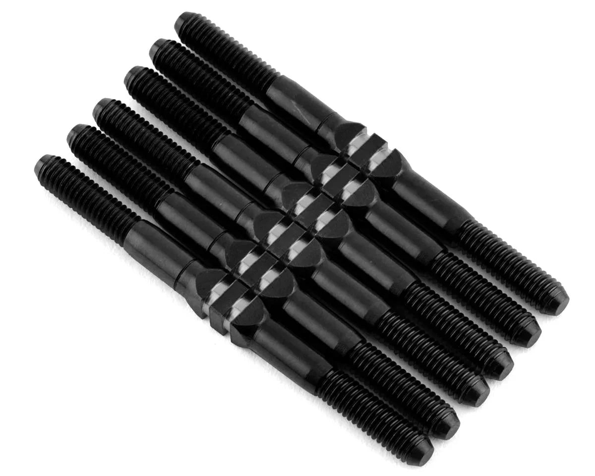 Whitz Racing Products GFRP 2024 Assailant - HyperMax 3.5mm Titanium Turnbuckle Kit - Black, WRP-GFRP24LM-HM2